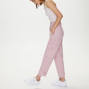Aritizia NWT Modern Cargo Pant Pink